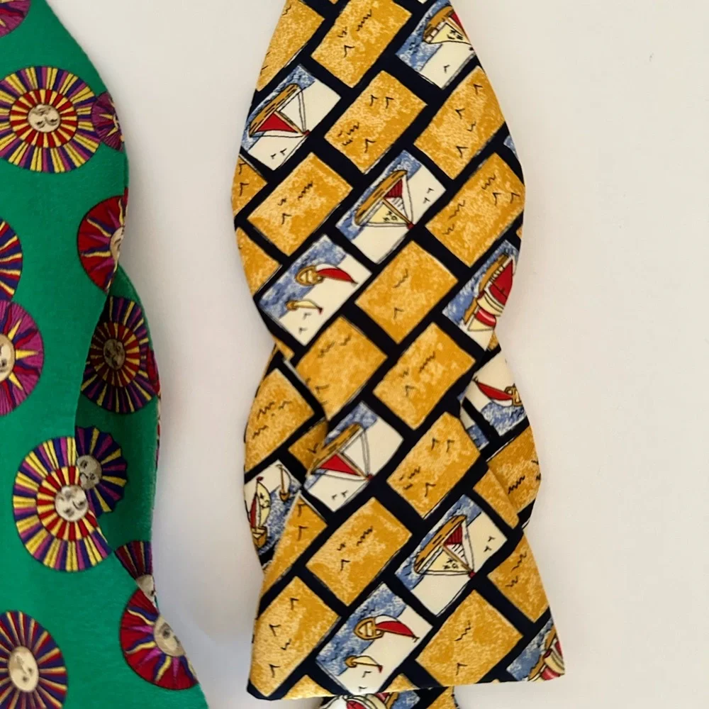 5- CARROT & GIBBS Bow Ties - Picture 2 of 7